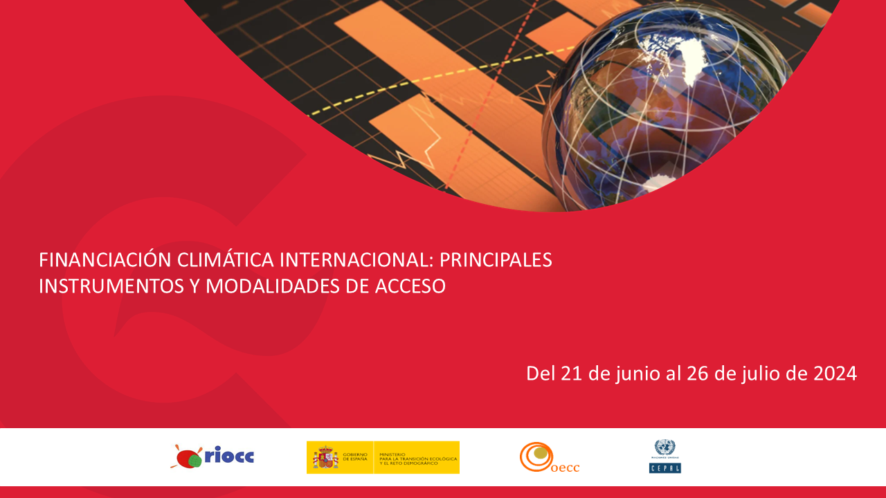 curso virtual de financiación climática
